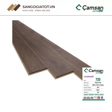 Sàn gỗ Camsan 10mm - 720