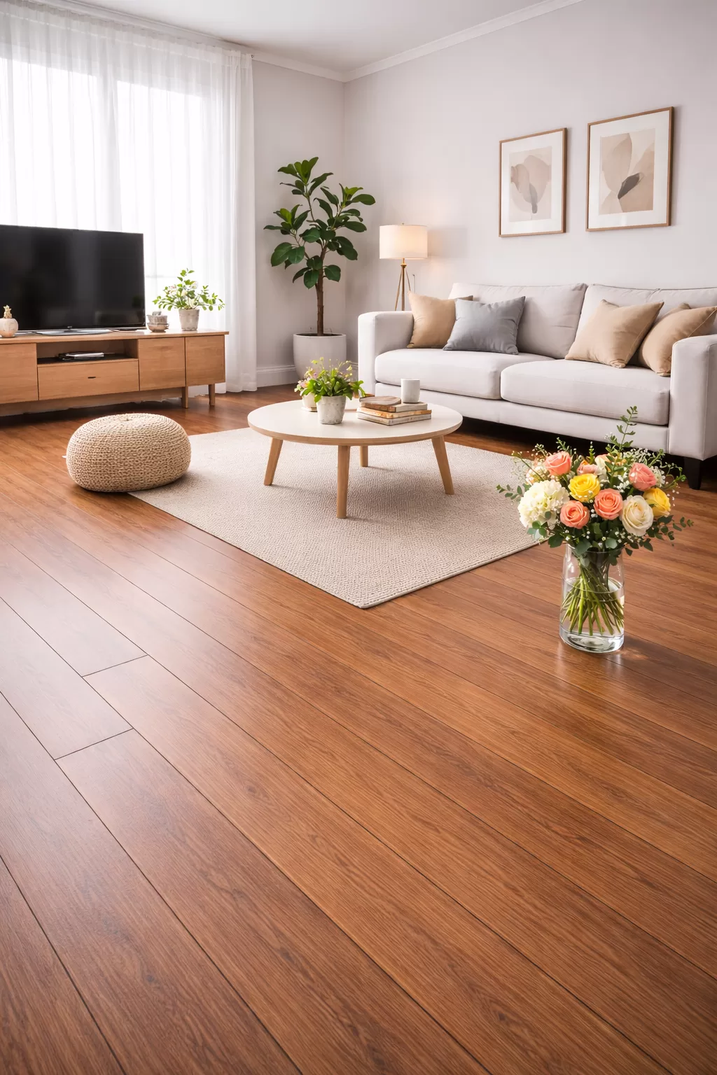 Ứng dụng thực tế của Sàn gỗ Robina 3107