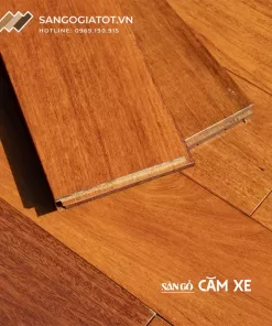 Tổng quan về sàn gỗ Căm Xe 1200x90x15