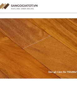 Sàn gỗ Căm Xe 750x90x15