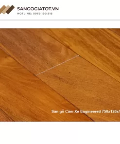 Sàn gỗ Căm Xe Engineered 750x120x15