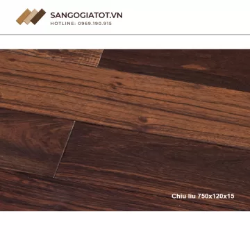 Sàn gỗ Chiu liu 750x120x15
