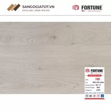 Sàn gỗ Fortune 8mm – F881