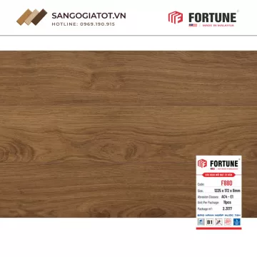 Sàn gỗ Fortune 8mm – F880