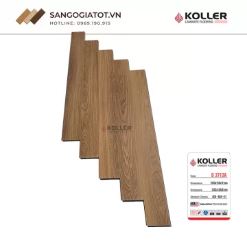 Sàn nhựa Koller 8mm - D2712A