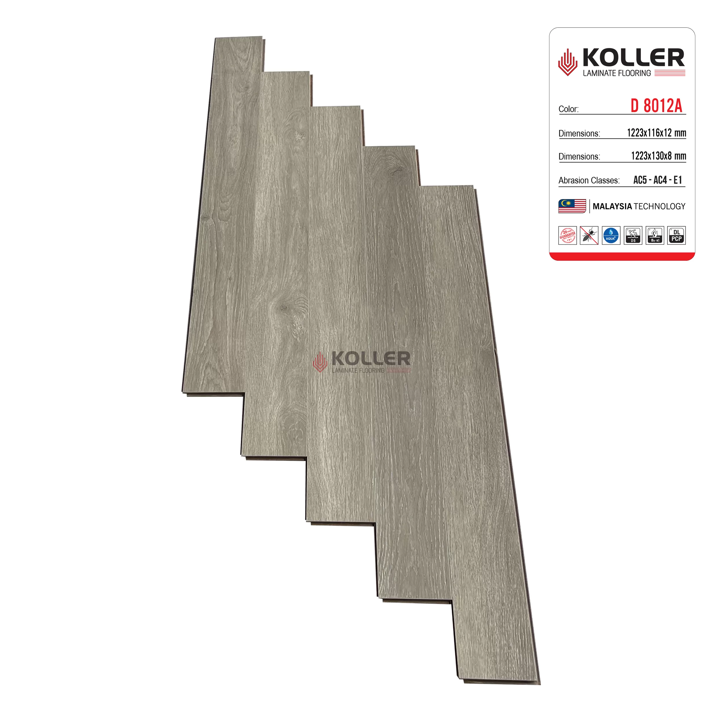 Sàn nhựa Koller 8mm - D8012A