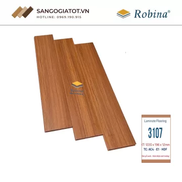 Sàn gỗ Robina 12mm bản to – 3107