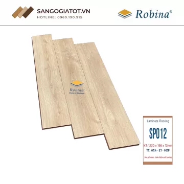 Sàn gỗ Robina 12mm bản to – SP012