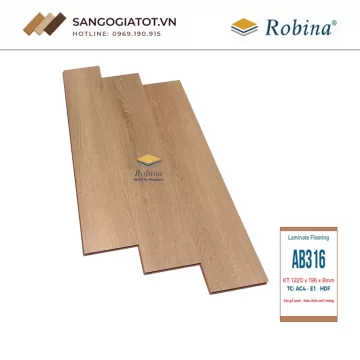 Sàn gỗ Robina 8mm – AB316