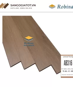 Sàn gỗ Robina 12mm bản nhỏ – AB316