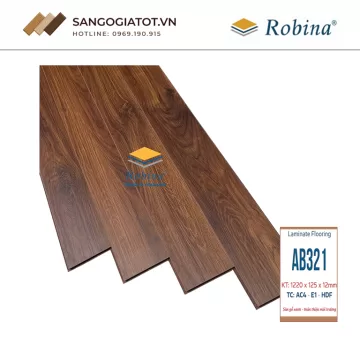 Sàn gỗ Robina 12mm bản nhỏ – AB325