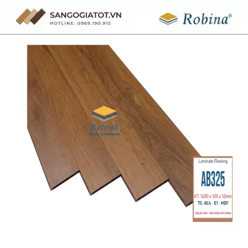 Sàn gỗ Robina 12mm bản nhỏ – AB325
