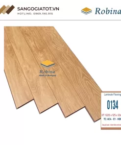 Sàn gỗ Robina 12mm bản nhỏ – 0134