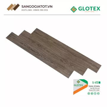 Thiết kế và thẩm mỹ của Sàn nhựa Glotex 4mm - S472