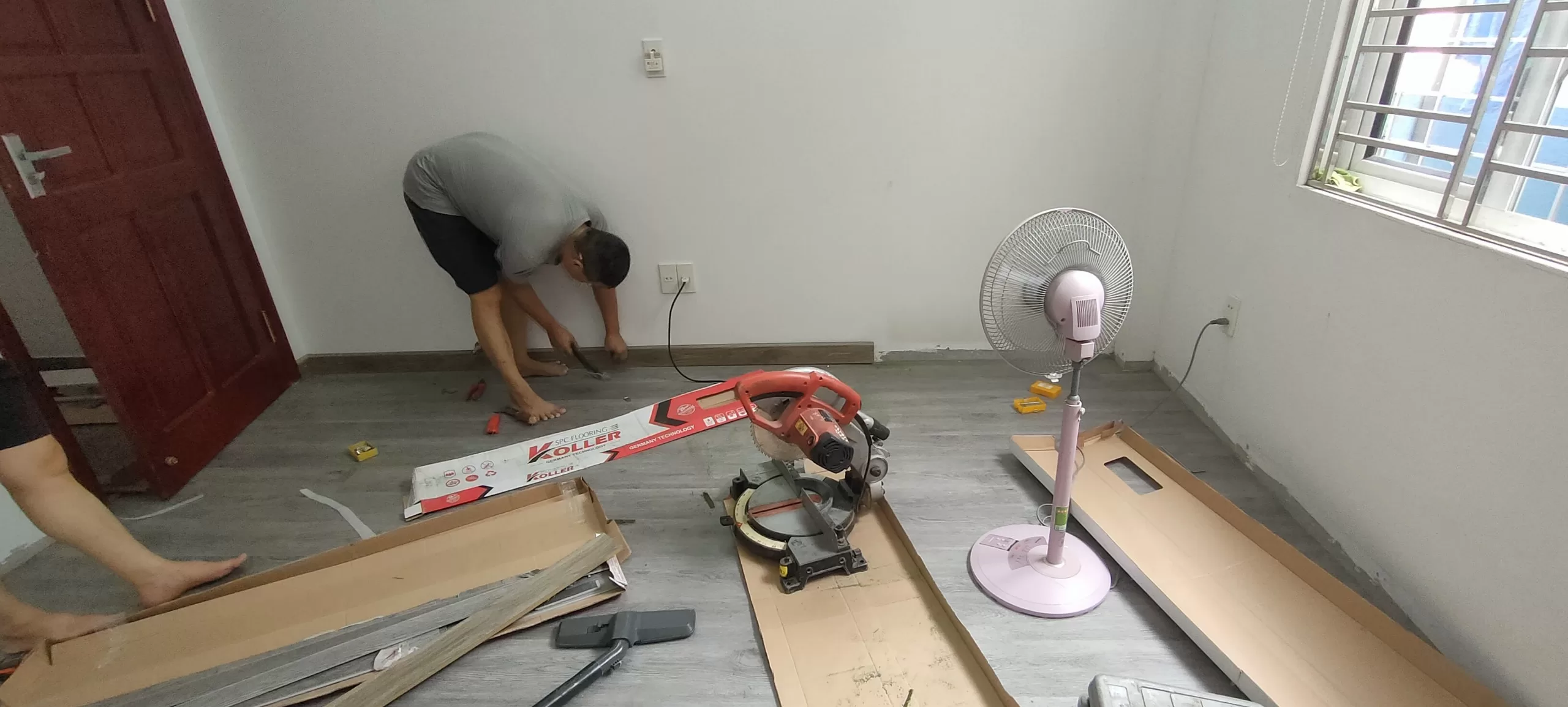 Ứng dụng của sàn nhựa Koller trong thực tế