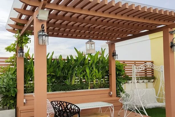 Ưu điểm của giàn hoa gỗ
