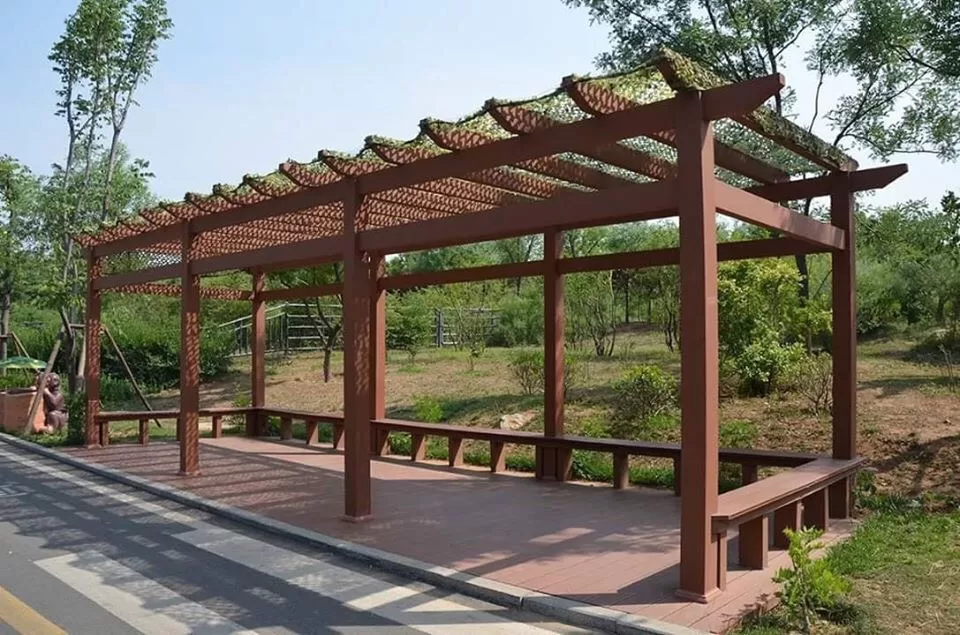 Ưu điểm của trụ gỗ nhựa ngoài trời
