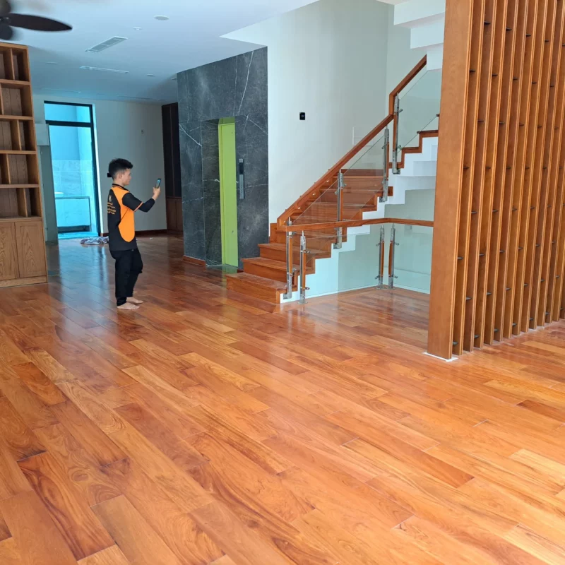 Ứng dụng của sàn gỗ Lim Lào