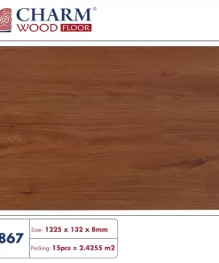 Sàn gỗ Charmwood 8mm E867 -1