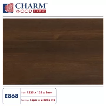 Đặc Điểm Của Sàn Gỗ Charmwood 8mm E868