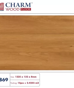 Sàn gỗ Charmwood 8mm E869