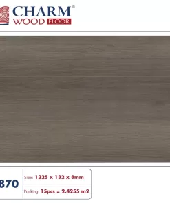 Sàn gỗ Charmwood 8mm E870