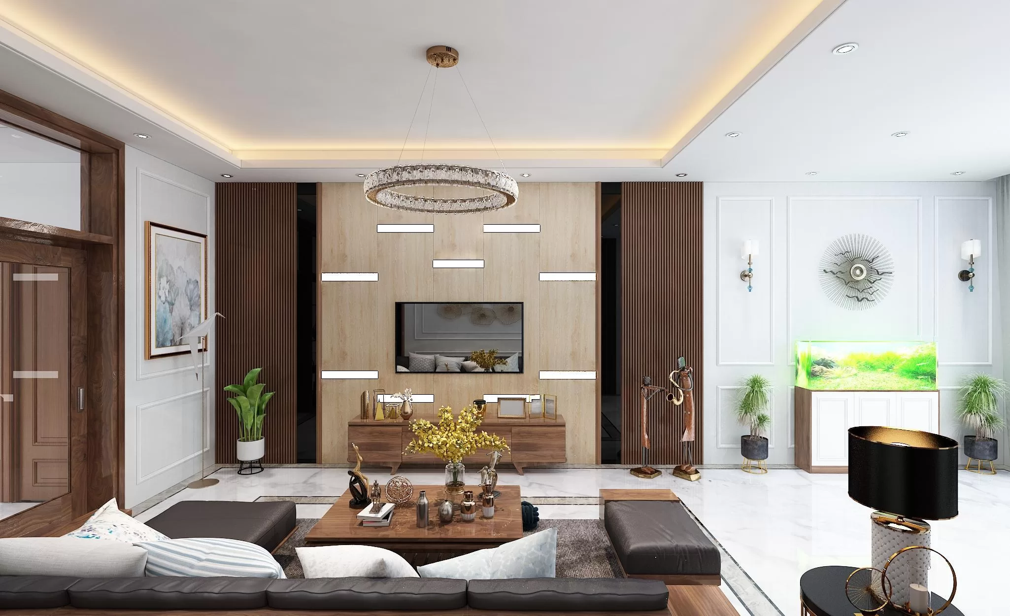 Ưu điểm nổi bật của tấm ốp tường Anpro