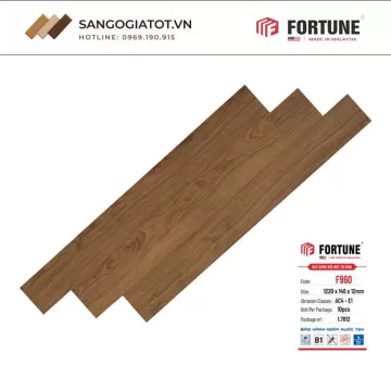 Sàn gỗ Fortune 12mm – F960