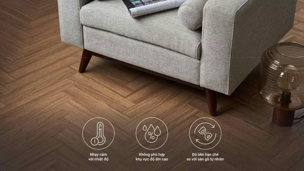 Nhược điểm của sàn gỗ công nghiệp