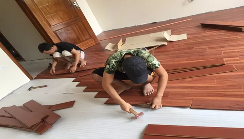 Dịch vụ thi công lắp đặt sàn gỗ tại Hà Nội