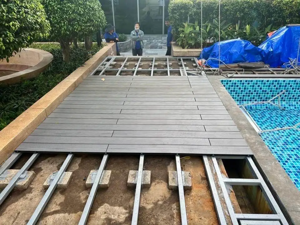 Ứng dụng của sàn gỗ ngoài trời