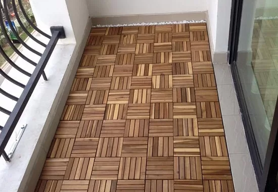 Sàn gỗ ban công nhựa composite (WPC)