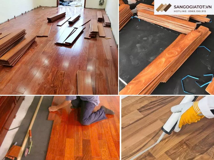 Thi công sàn gỗ chung cư giá tốt, chất lượng cao